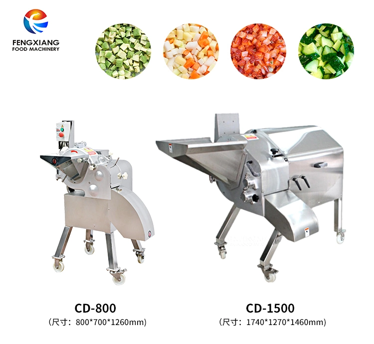 Food Processing Factory Vegetable and Fruit Cutter Dicer Cubes Cutting Dicing Machine