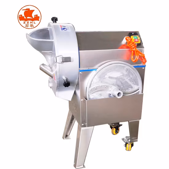 Cutting Potato Chips Making Carrot Cutter Stainless Steel Vegetable Slicing Machine in China