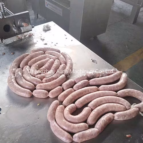 Automatic Pork Beef Fish Meat Sausage Vegetables Sausage Knotting Making Twisting Machine Sausage Meat Processing Machine