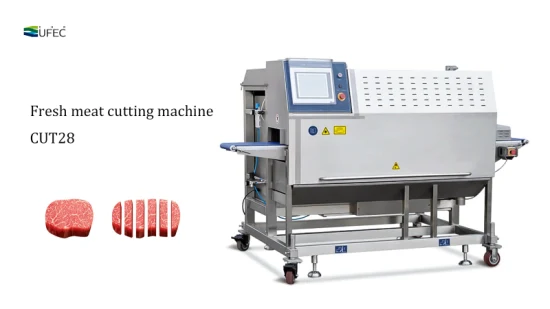 スマートで大型の工業用生肉切断機